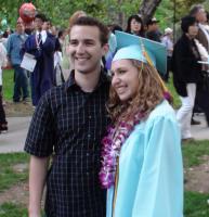 jessica and justin at her high school graduation 